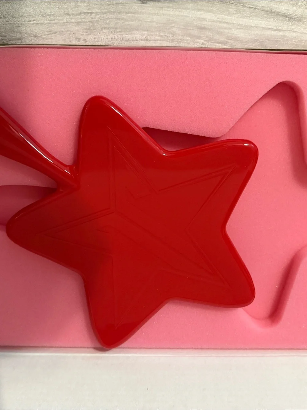 Jeffree Star Pink Makeup Brush Case with Magenta Star Logo